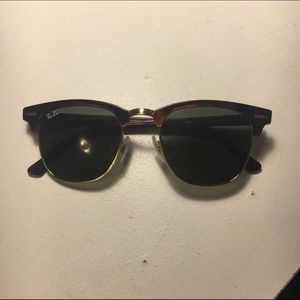 selling authentic ray ban clubmasters!!