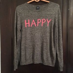 Gap "Happy" Sweater