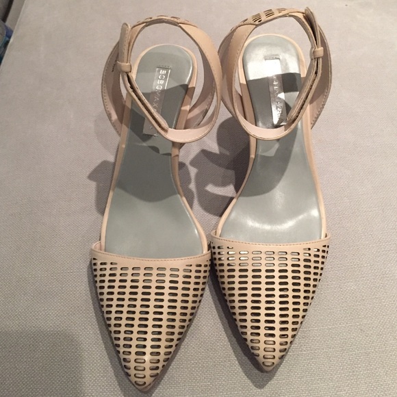 BCBG MAXAZRIA ankle strap heels