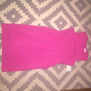 Calvin Klein knee length pink dress