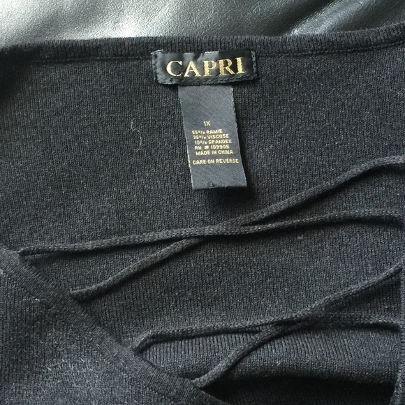 Threaded neck sweater - Picture 4 of 4
