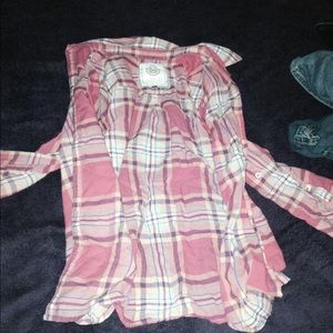 so pink plaid shirt