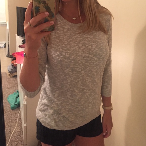 Old Navy 3/4 length scoop neck sweater