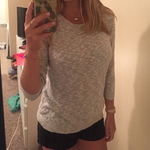 Old Navy 3/4 length scoop neck sweater