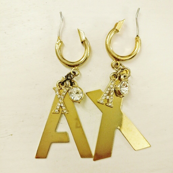 armani exchange earrings