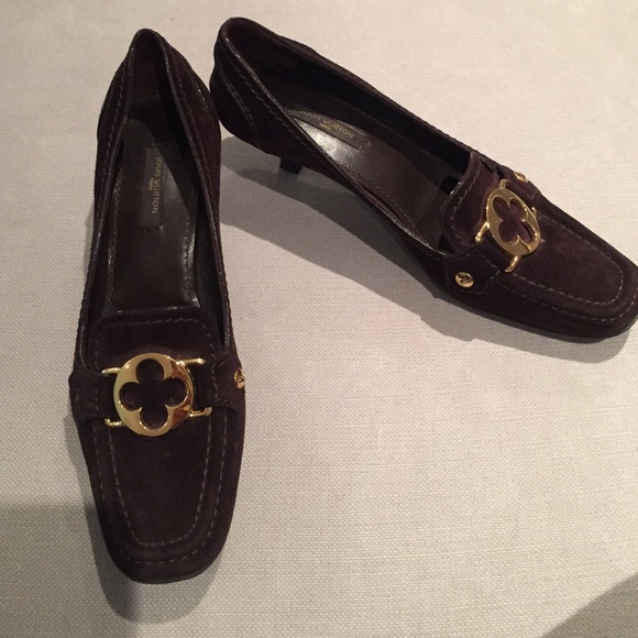 Louis Vuitton loafer heels - Picture 1 of 4
