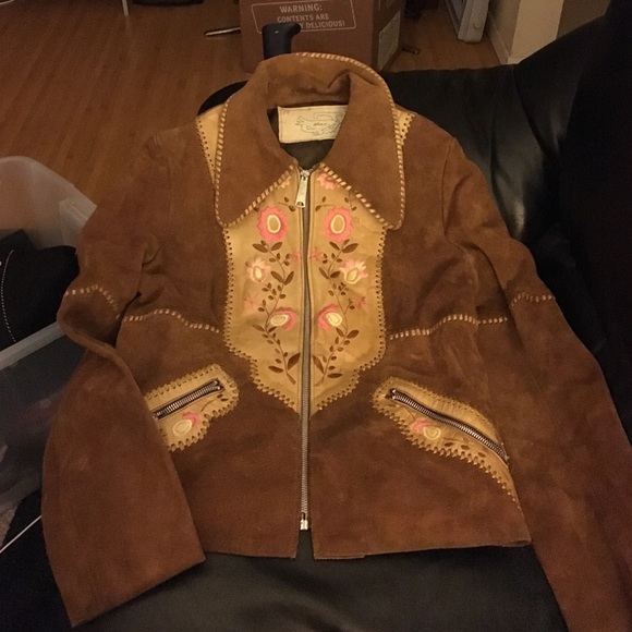 Leather vintage jacket