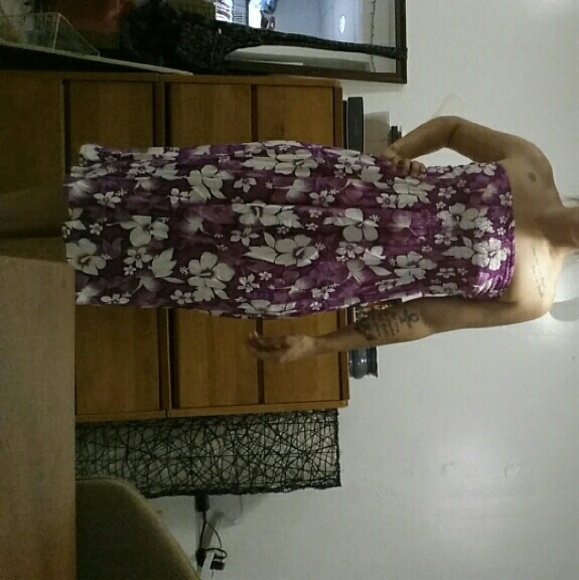 Tropical hawaiian dress