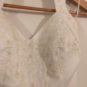 ❤️Halter style A line Wedding Dress💖