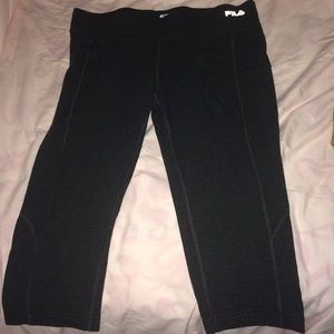 🔴 FILA Sport Cropped Leggings