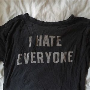 reagan I hate everyone t-shirt