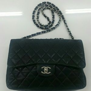 Chanel classic single flap bag.
