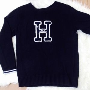 Navy blue Hollister Jumper