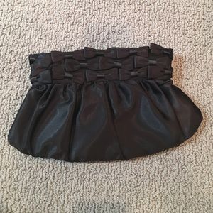 Betsey Johnson black evening clutch