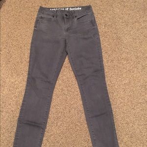 Grey Articles of Society Skinny Jeans