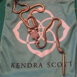 Kendra Scott Starla Necklace in Rose Gold
