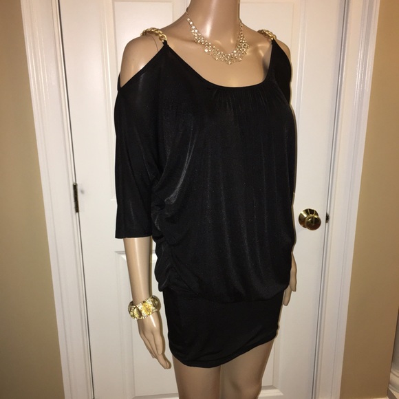 Black and gold size medium Dress