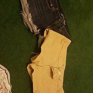 America eagle jean shorts