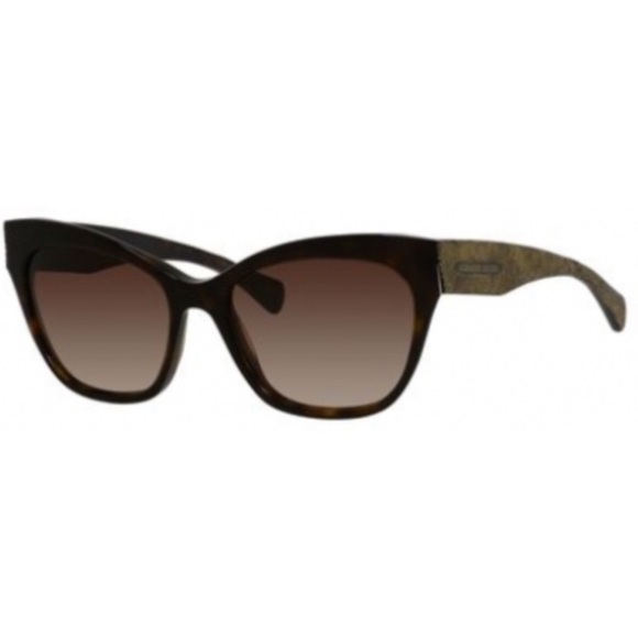 Alexander McQueen Accessories - Alexander McQueen Dark Havana Cat Eye Sunglasses