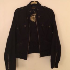 Guess black Denim jacket