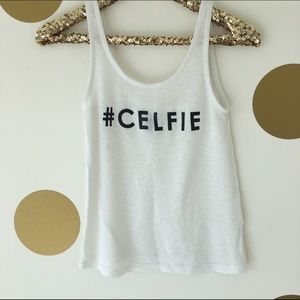 H&M Tops - Celfie Graphic Tank H&M Tops - Celfie Graphic Tank
