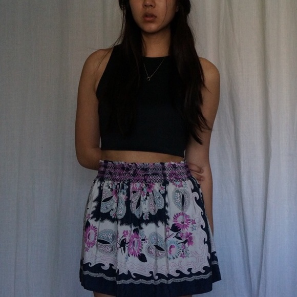 SOLD Urban Outfitters high waisted kimono skirt!