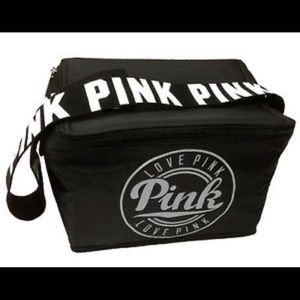 VS/PINK Black Logo Cooler