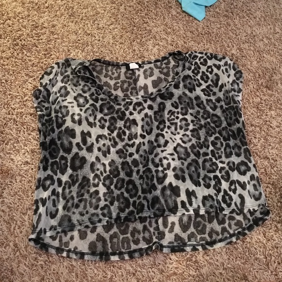Cheeta print shirt