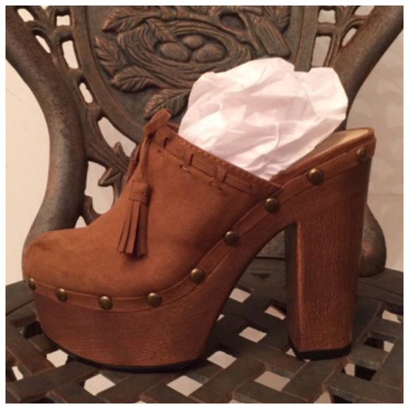 Shoes - 🌀HOST PICK🌀Makena💕Mule Faux Suede Slide Clog