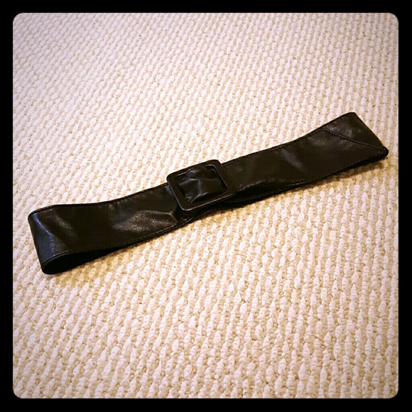 Black Adjustable Belt