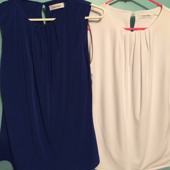 Two short sleeved blouses
