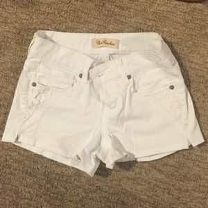 White shorts