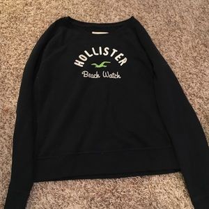 Navy hollister sweater