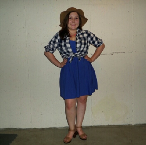 Blue dress - Picture 1 of 2