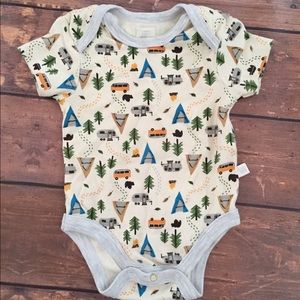 Camping Onesie by Rosie Pope