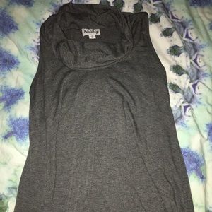 Charcoal sleeveless tank top