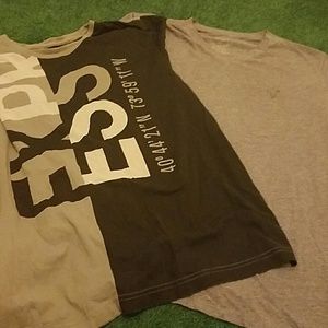 American Eagle and express men's t shirts