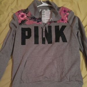 trade only.. floral pink hoodie