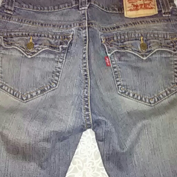 Levis 542 Flare Boot Leg Jeans