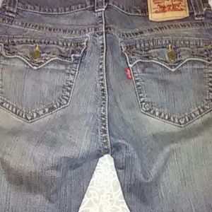 Levis 542 Flare Boot Leg Jeans