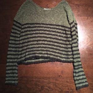 Crop sweater