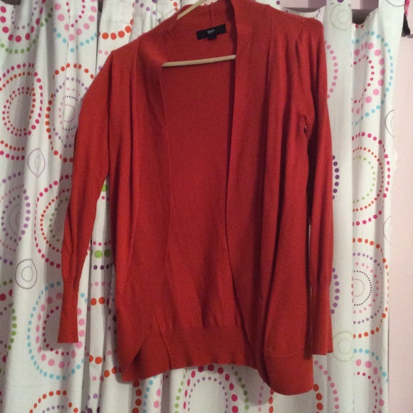 Orange Cardigan