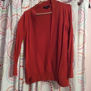 Orange Cardigan