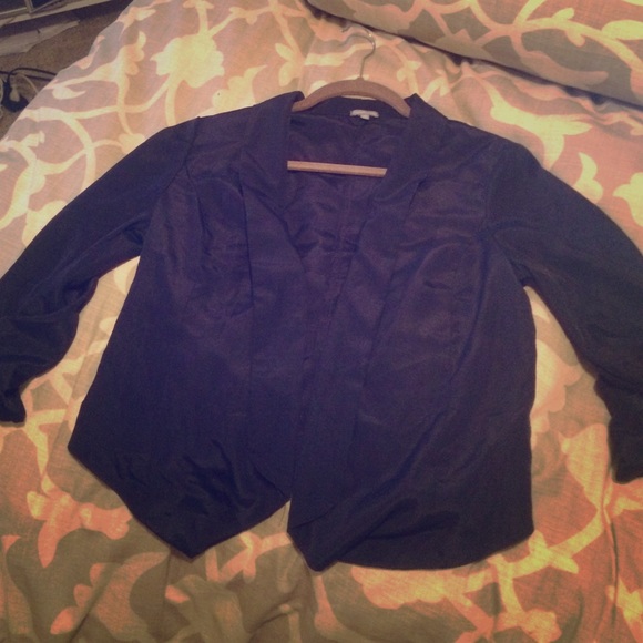 Navy blue blazer