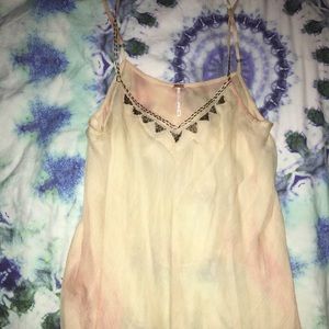 Embroidered tank/blouse