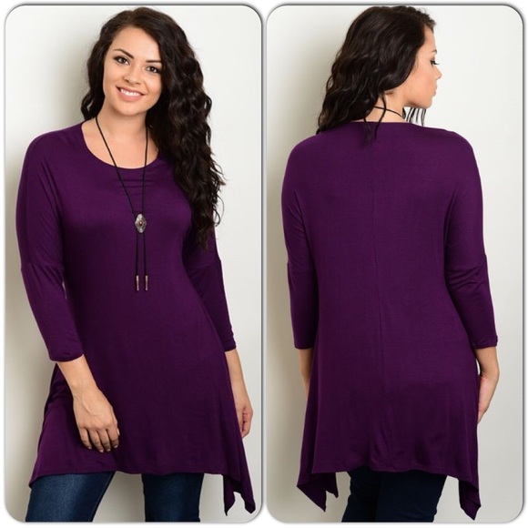 Boutique Tops - Purple Knit Top-5⭐️ Rated-LAST ONE