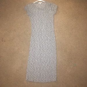 Grey maxi dress- worn once