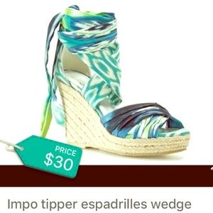 Impo tipper espadrilles wedges