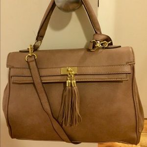 Aldo handbag with tassel accent