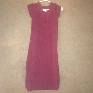 Wine Red Dress